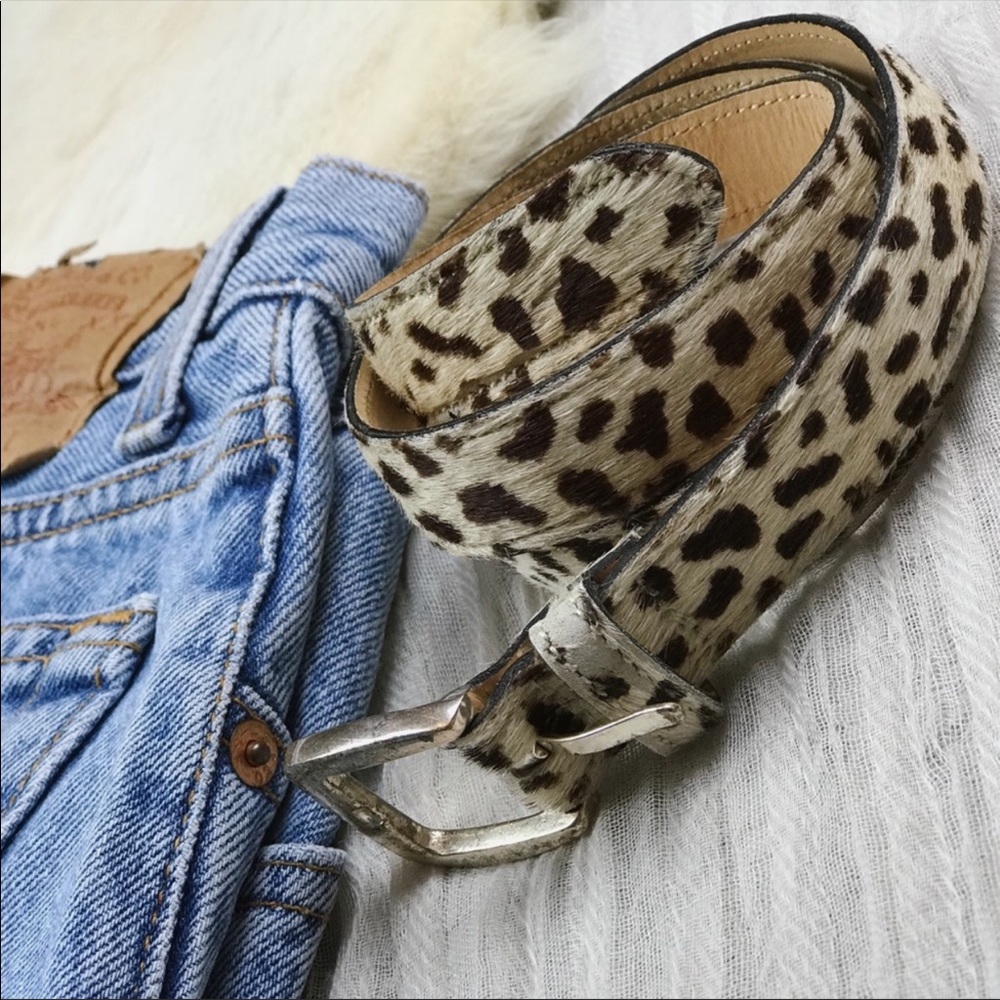 GAP cheetah leopard belt